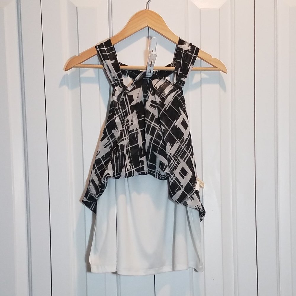 Adiva Ruffle Front Tank - Picture 3 of 4